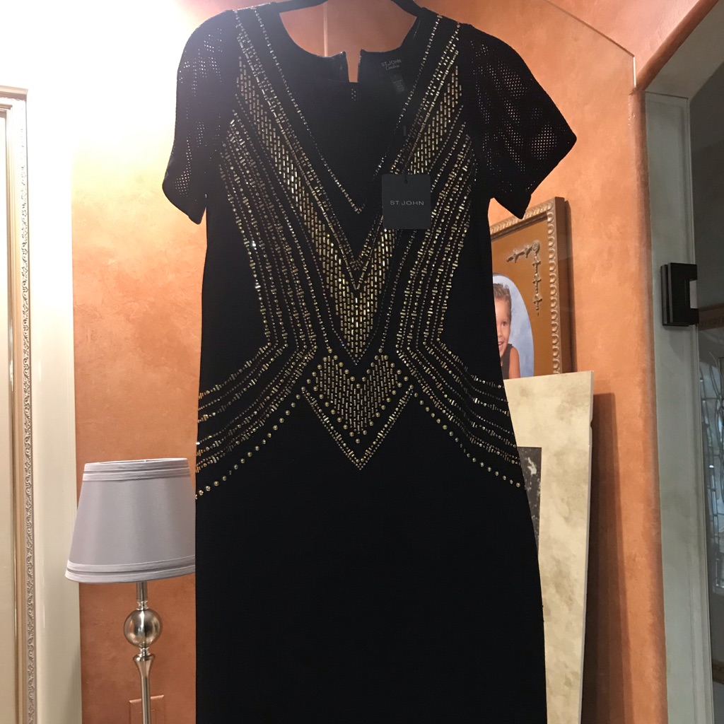 St John Brand New Midi Dress St John Brand New Midi Dress